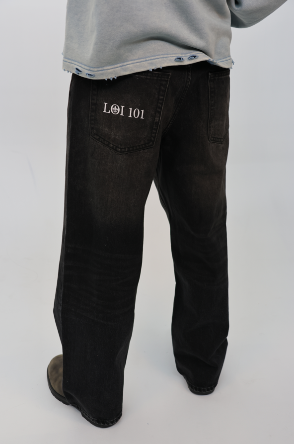 Baggy jeans - Fleur de Lys