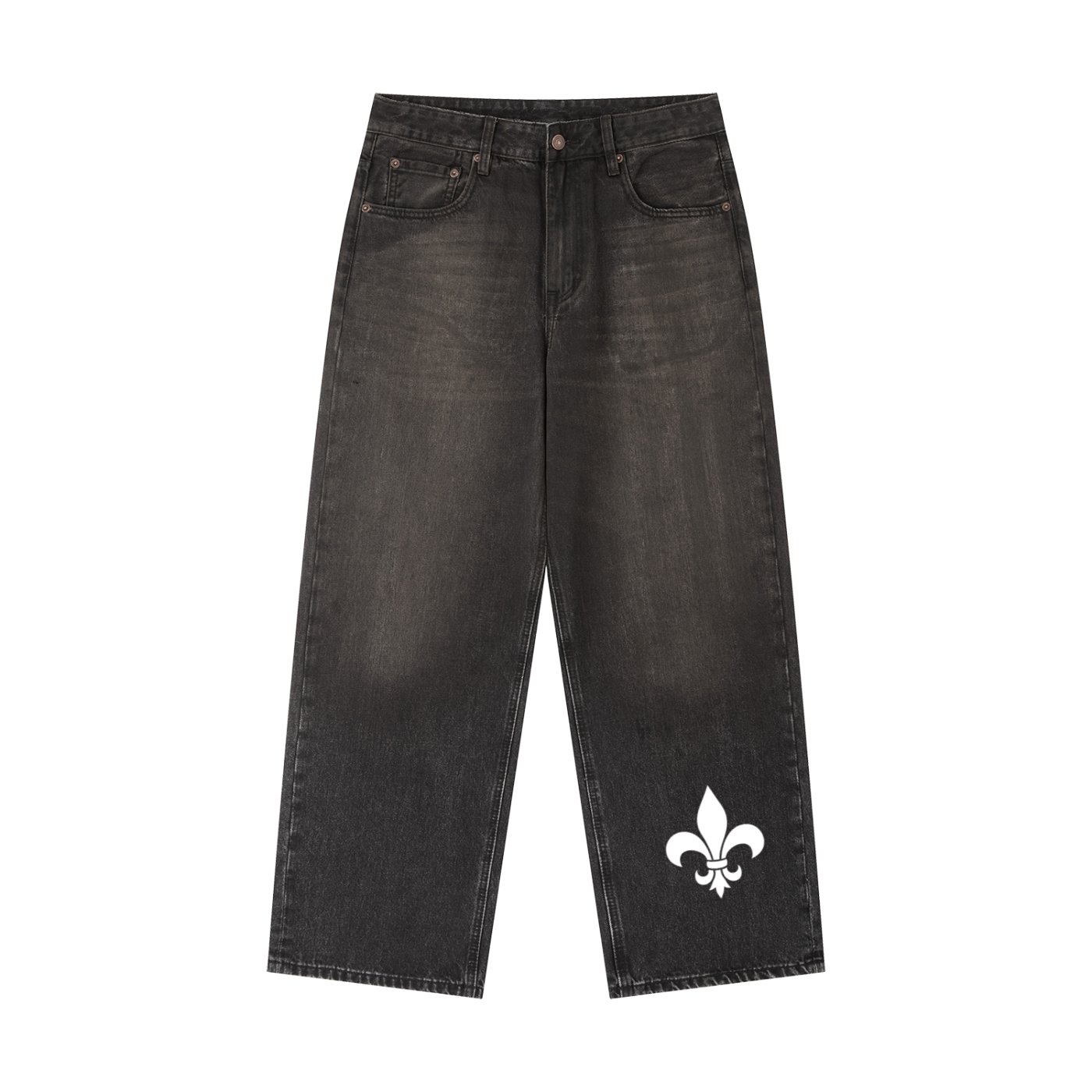 Baggy jeans - Fleur de Lys