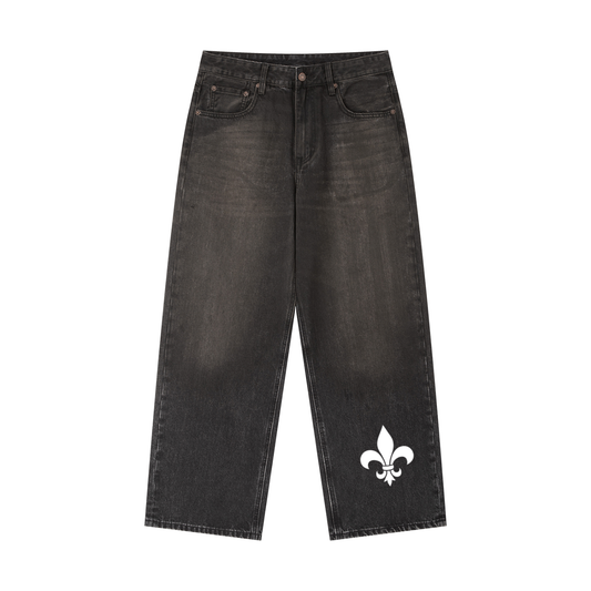 Baggy jeans - Fleur de Lys