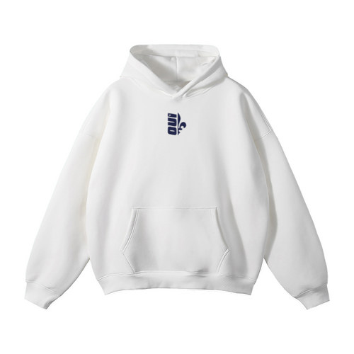 Hoodie - Plaque blanc